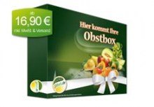 Geschenk Obstbox