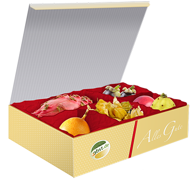 Das exotische 'Alles Gute' Sixpack