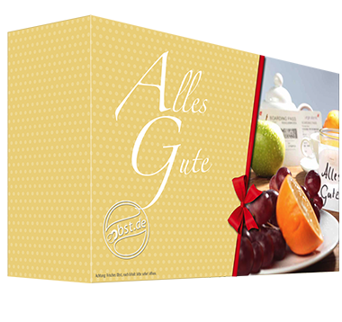 Das exotische 'Alles Gute' Sixpack