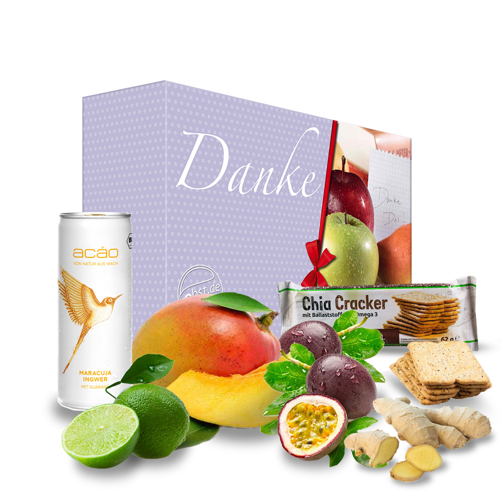 Die 'Dankeschön' Maracuja Energiebox