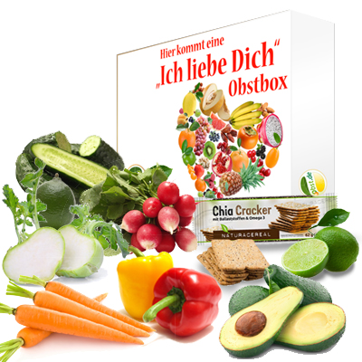 Die 'Ich liebe Dich' Dips&Stix Box