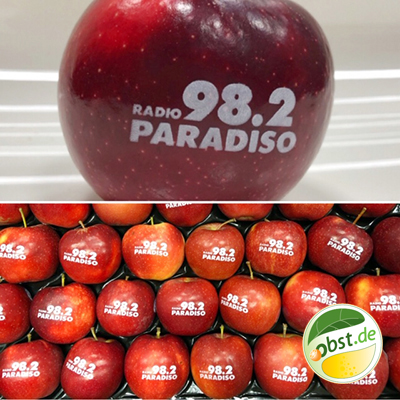 Laser Obst - Werbe Obst